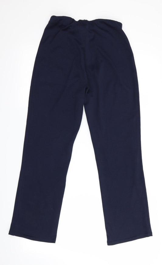 Preworn Girls Blue Dress Pants Trousers Size 11-12 Years