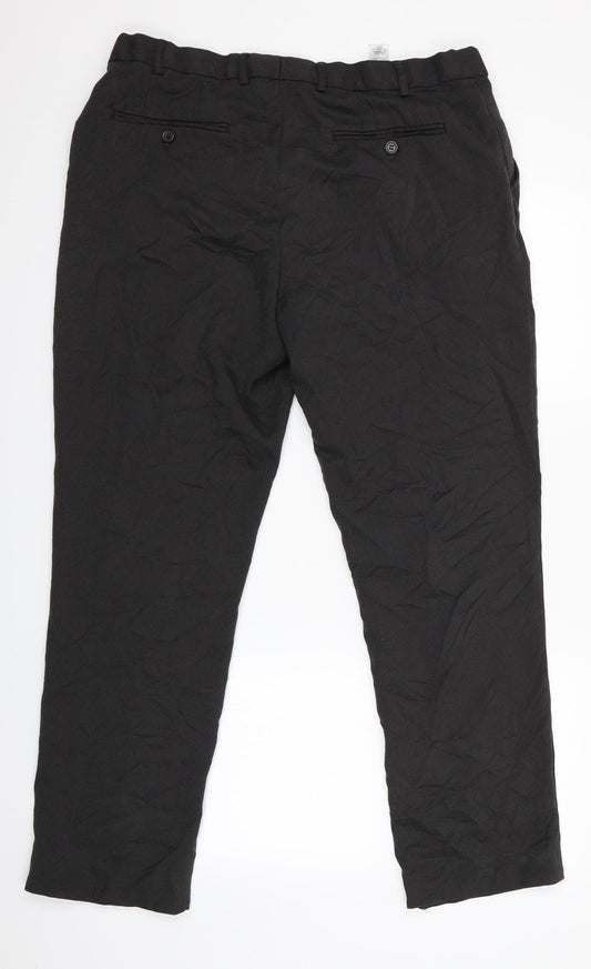 Taylor & Wright Mens Green Polka Dot Trousers Size 36 in L31 in