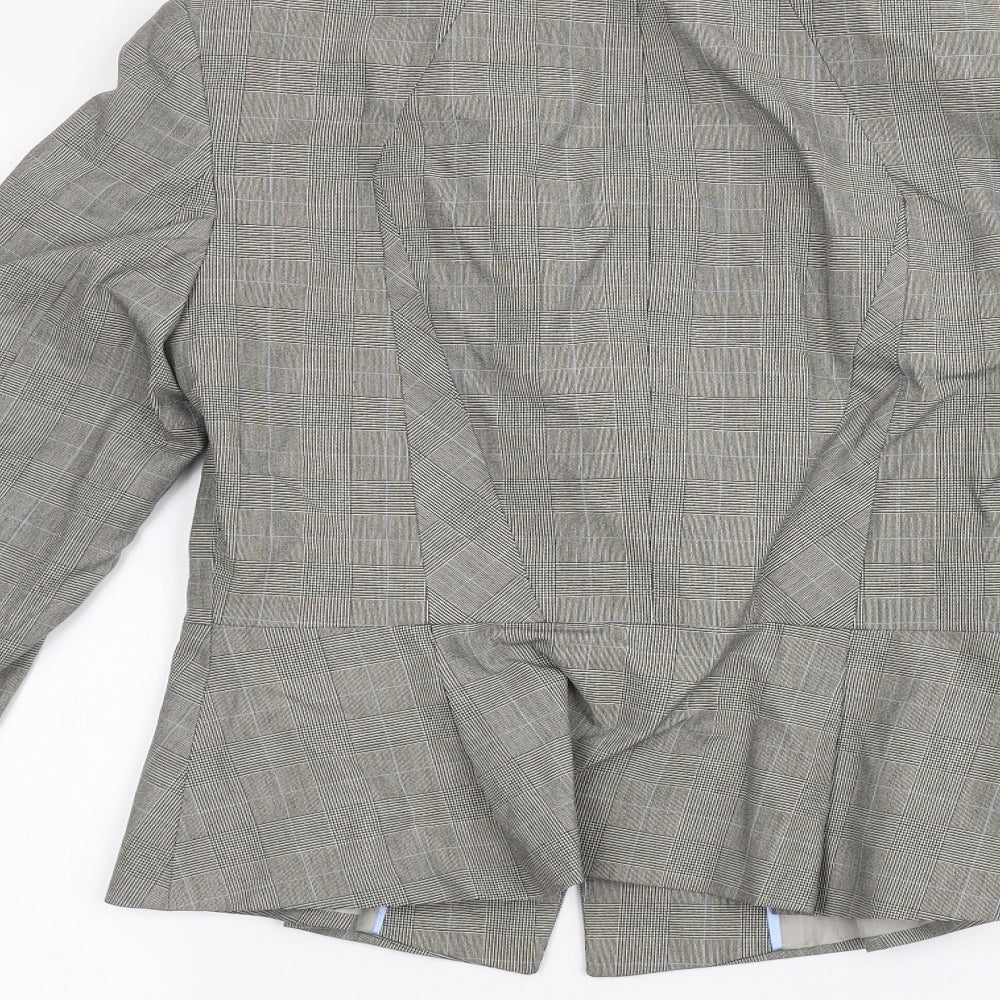 Warehouse Womens Grey Jacket Size 10