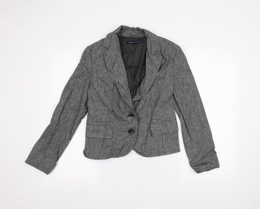 Womens UK Size 12 French Connection Grey Jacket