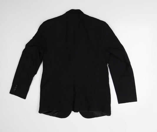 Grace Tailors Mens Black Jacket Suit Jacket Size 36