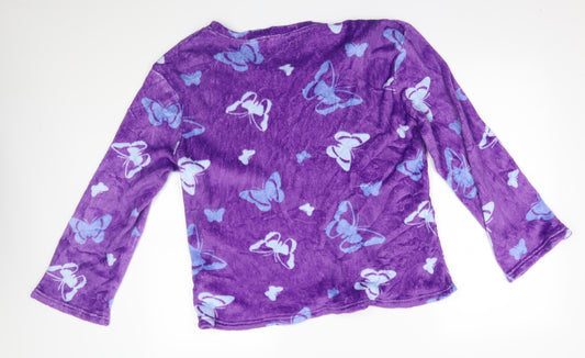 cookies & cream Womens Purple Pullover Jumper Size M