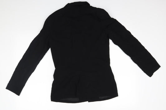 Warehouse Womens Black   Jacket Blazer Size 10