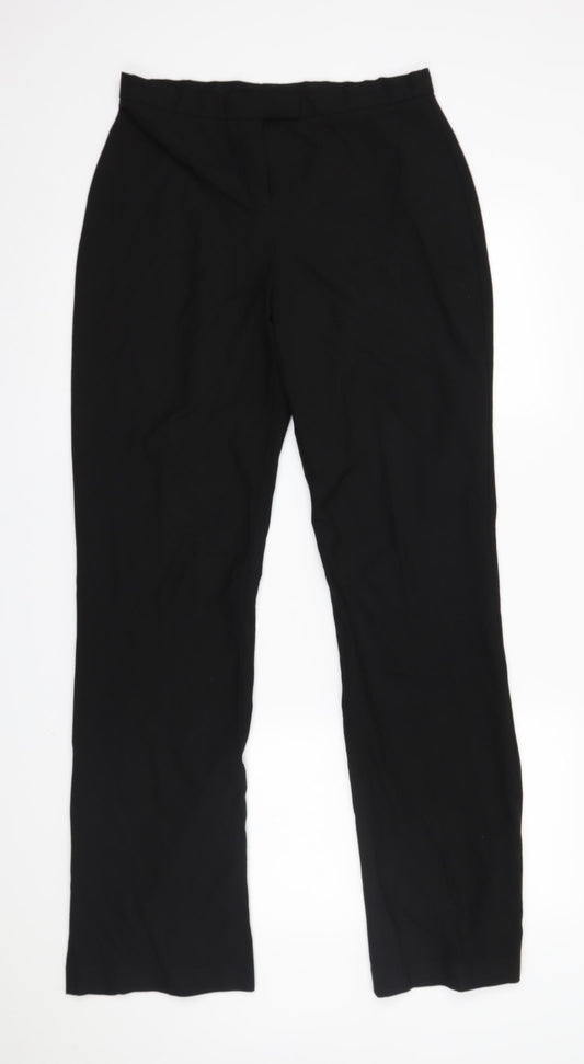 Womens UK Size 12 Dunnes Stores Regular Black Suit Trousers