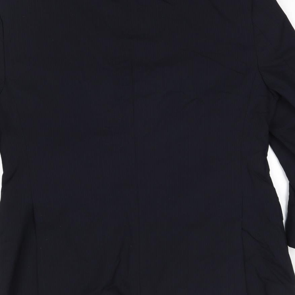 Mens UK Size Linea Regular Black Suit Jacket