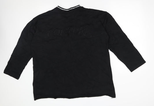 Couture Womens Blue Pullover Jumper Size 10
