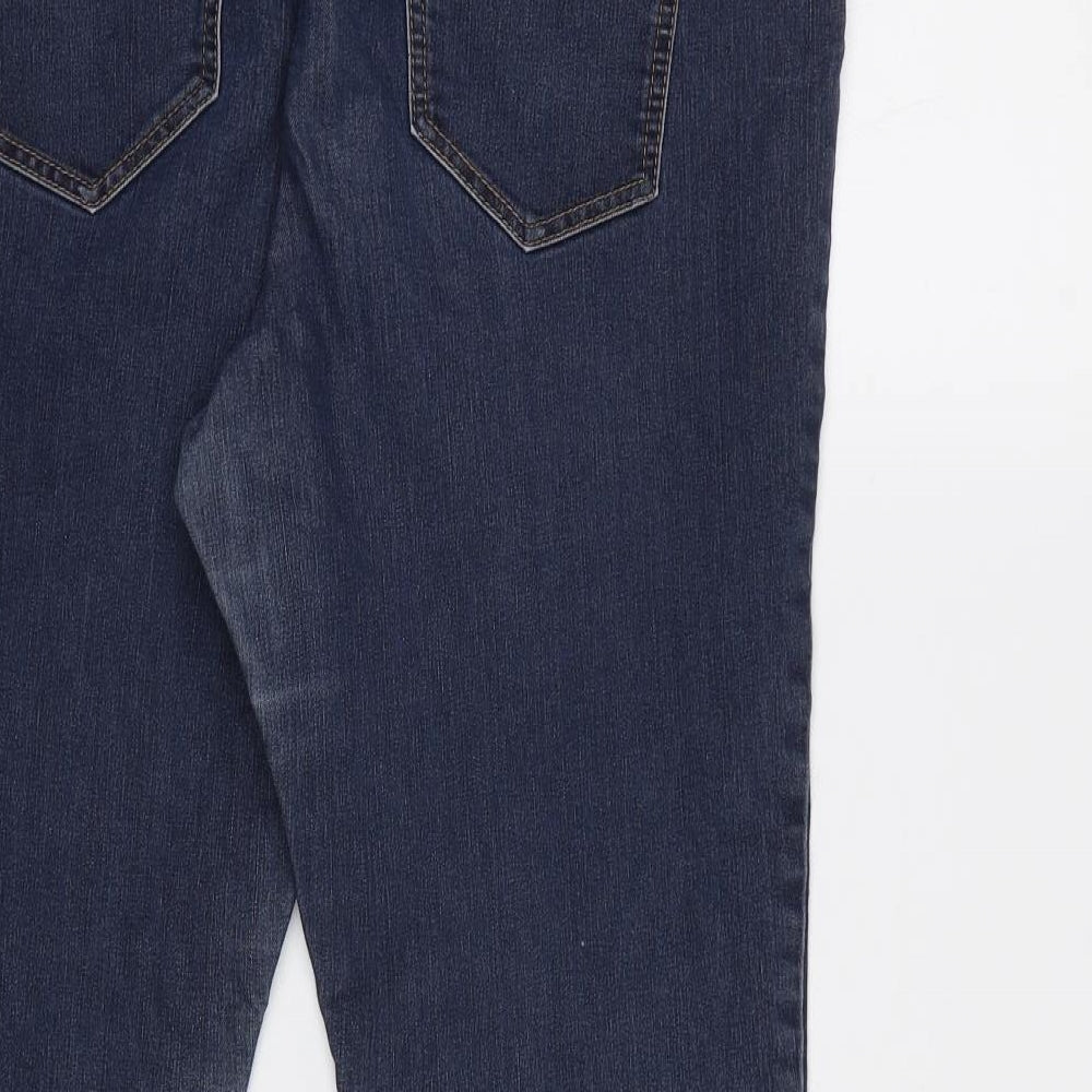 George Womens Blue Skinny Jeans Size 14 L26 in