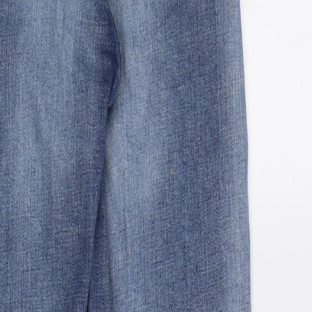 Womens UK Size 6 H&M Regular Fit Skinny Blue Jeans