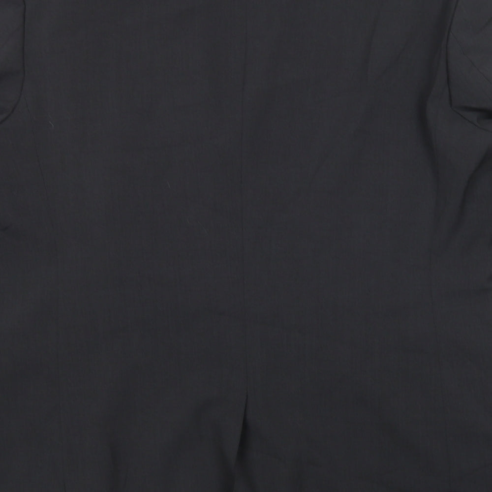 Mens UK Size stvdio Regular Black Suit Jacket