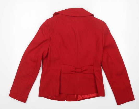 Autonomy Womens Red Jacket Size 14
