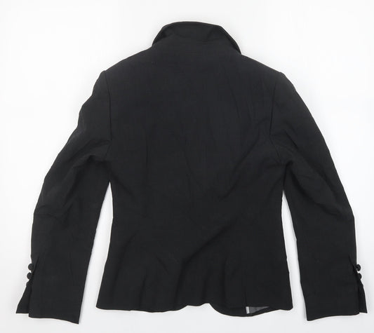 M&S Womens Grey   Jacket Blazer Size 8