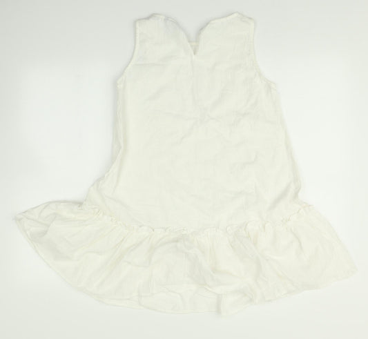 SheIn Womens White Skater Dress Size XS