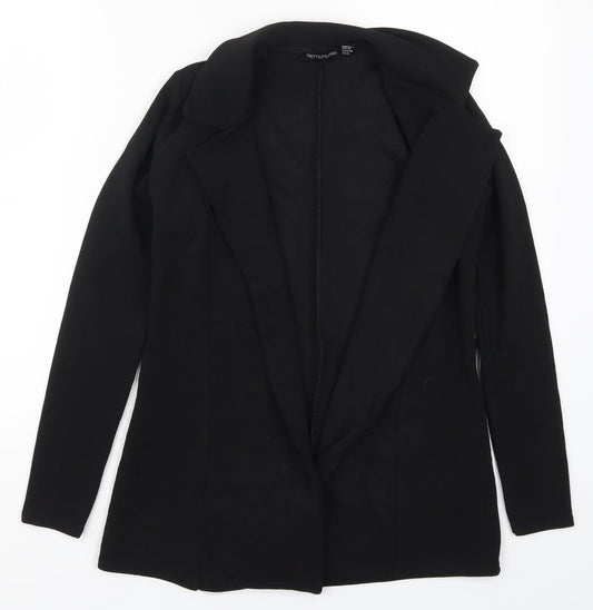 Womens UK Size 10 PRETTYLITTLETHING Black Jacket