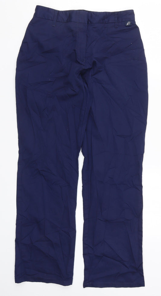 Womens UK Size 10 Dimensions Regular Fit Blue Trousers