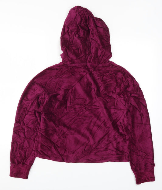 Bershka Womens Pink   Pullover Hoodie Size M