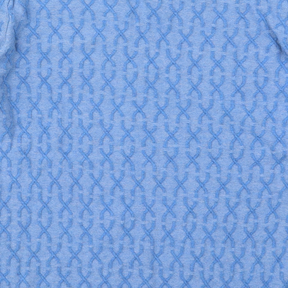 Country Casuals Womens Blue Knit Pullover Jumper Size M