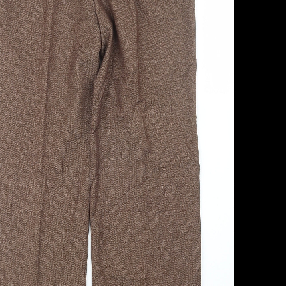 Womens UK Size 16 Klass Regular Fit Brown Trousers