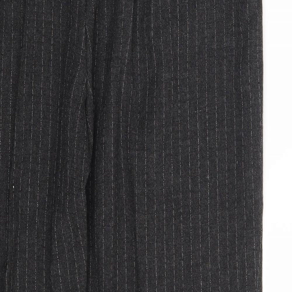 Womens UK Size 16 BHS Regular Fit Chino Grey Trousers