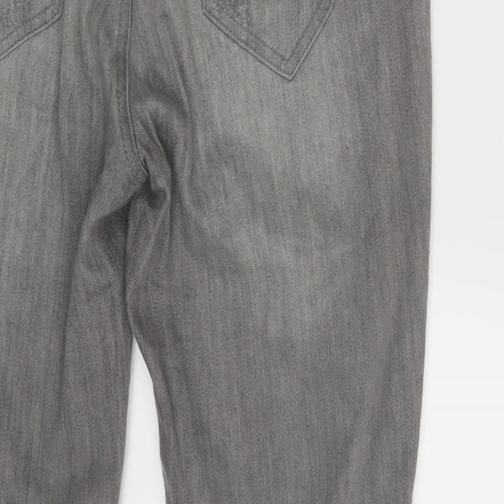 Best Connections Womens Grey Denim Skinny Jeans Size 30 in L28 in