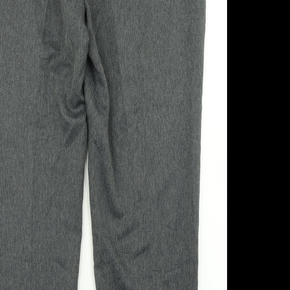 Classic Womens Grey Dress Pants Trousers Size 20 L28 in