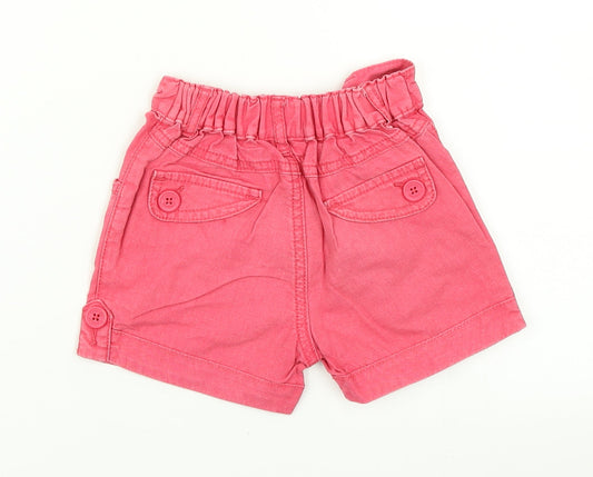Cherokee Girls Pink Cropped Trousers Size 18-24 Months