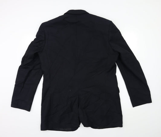 Mens UK Size 42 Burton Regular Blue Suit Jacket