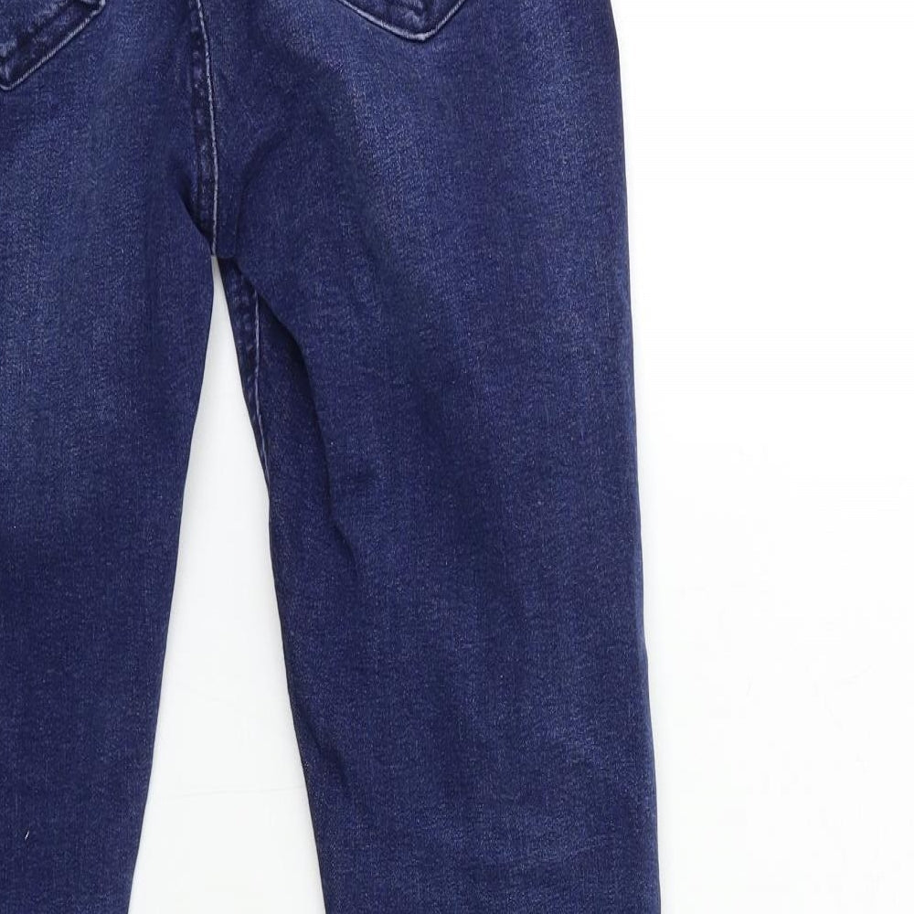 M17 Denim Womens Blue Denim Skinny Jeans Size 14 L28 in
