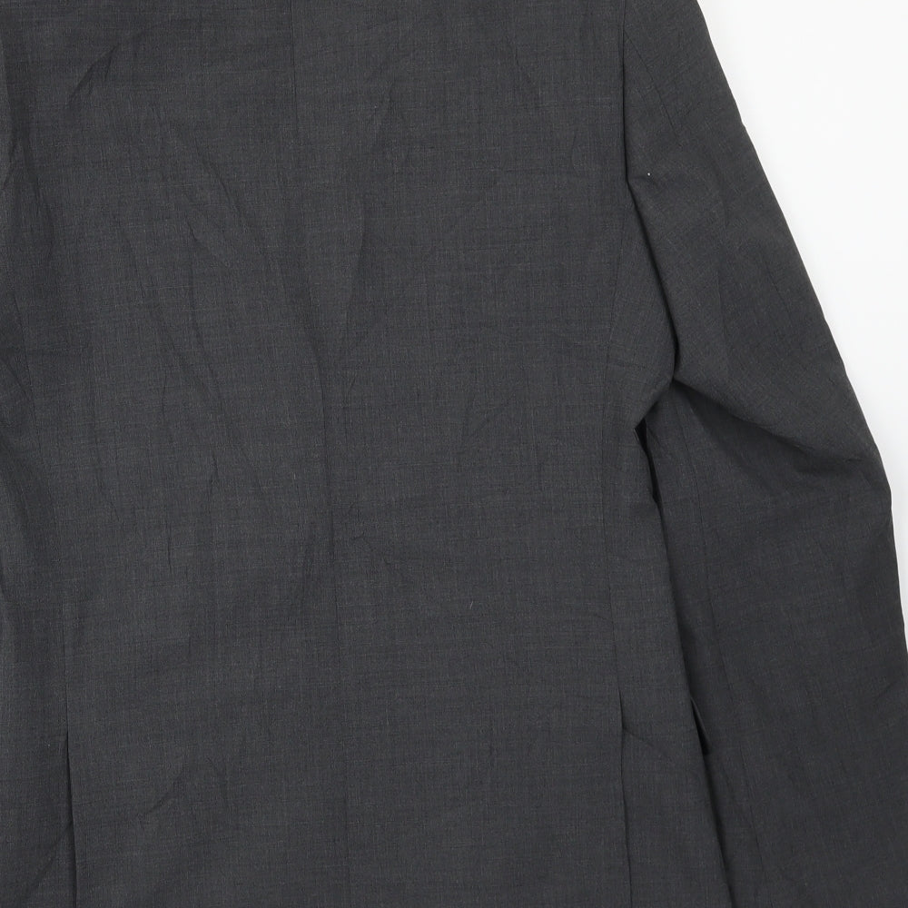 Mens UK Size 40 M&S Regular Grey Suit Jacket