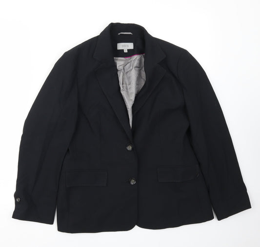Womens UK Size 12 M&S Regular Black Blazer