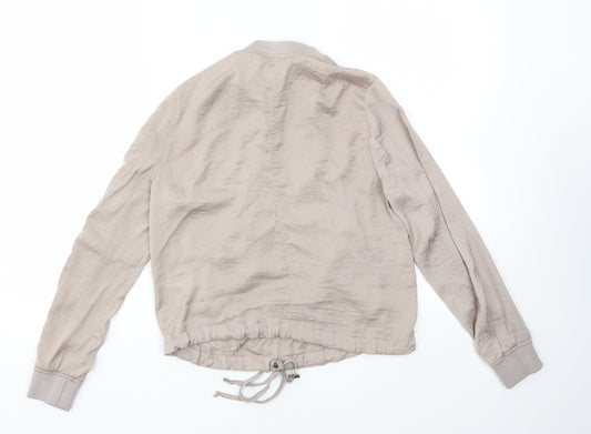 Womens UK Size 4 H&M Beige Jacket