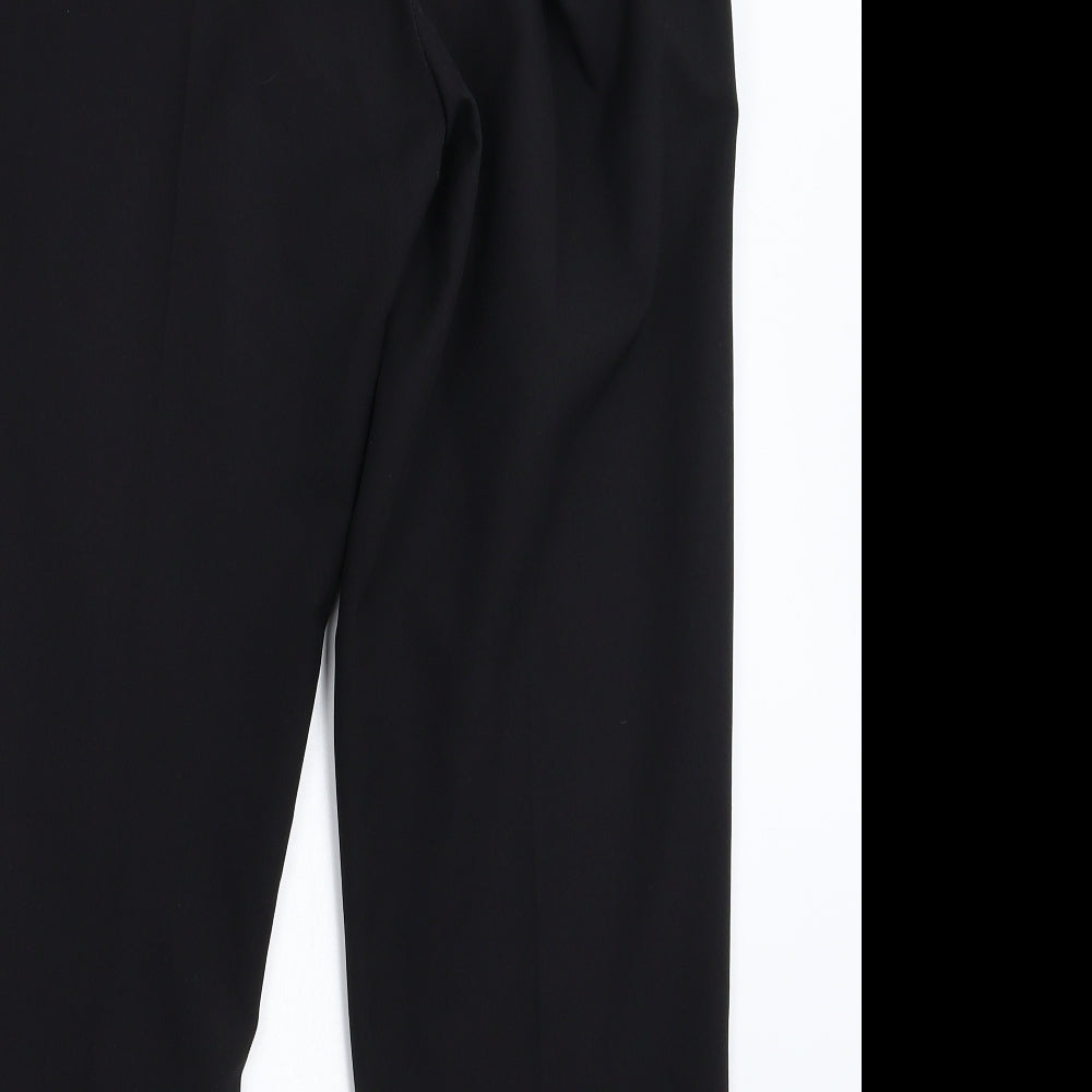 BM Womens Black Trousers Size 12 L26 in