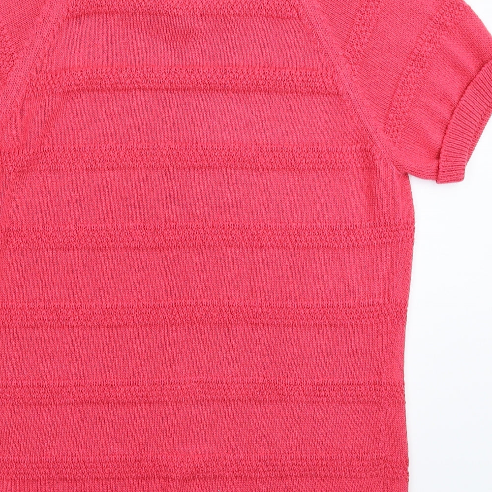 Womens UK Size 12 Per Una Pink Pullover Jumper
