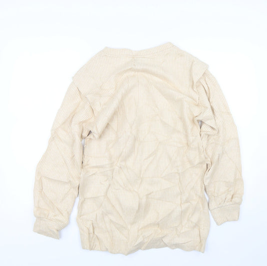 Papaya Womens Beige Pullover Jumper Size 10