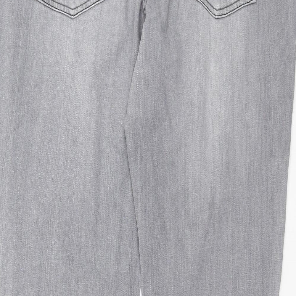 NEXT Womens Grey Denim Skinny Jeans Size 36 in L29 in