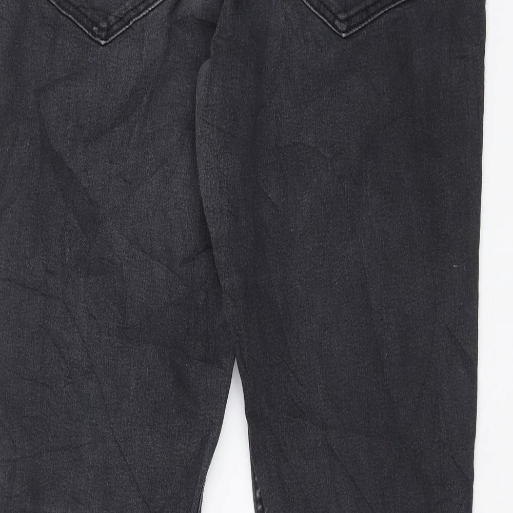 Womens UK Size 30 in H&M Extra-Slim Fit Skinny Grey Jeans