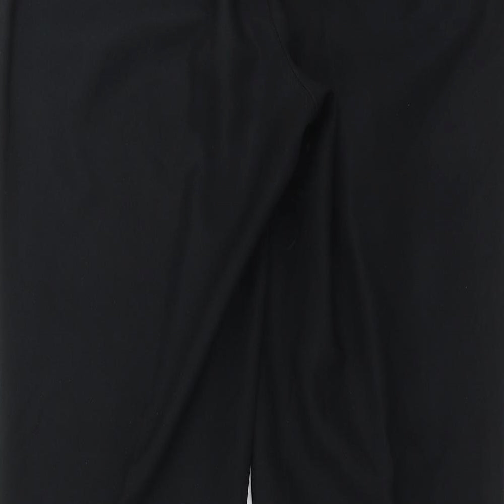 BHS Womens Black Trousers Size 12 L31 in