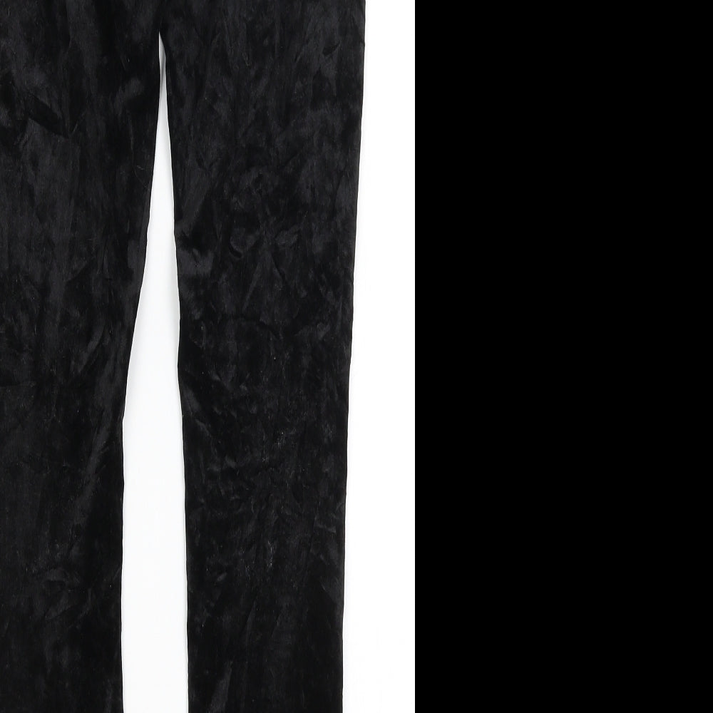 Womens UK Size S Divided Regular Fit Jegging Black Trousers