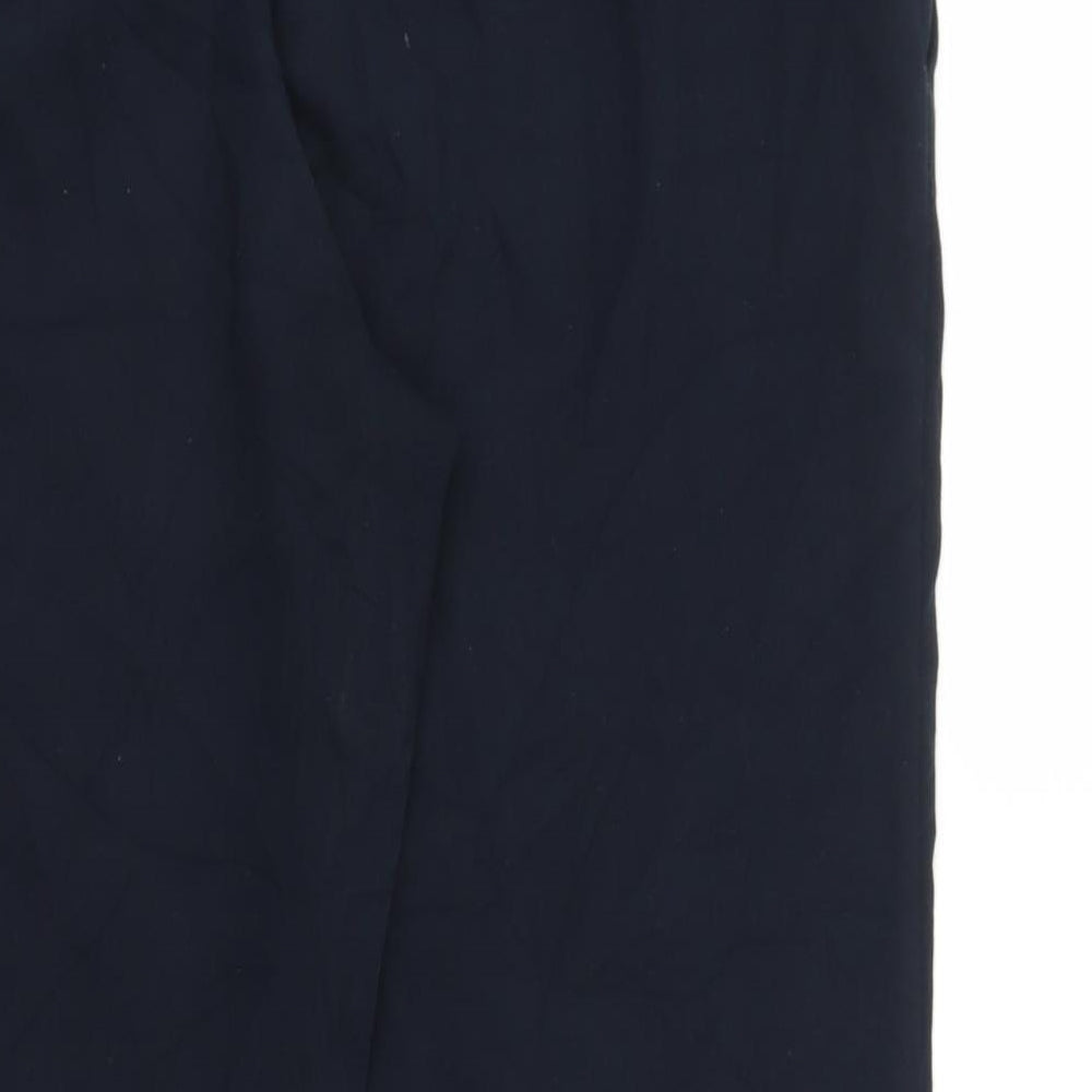 Womens UK Size 14 NEXT Regular Fit Blue Trousers