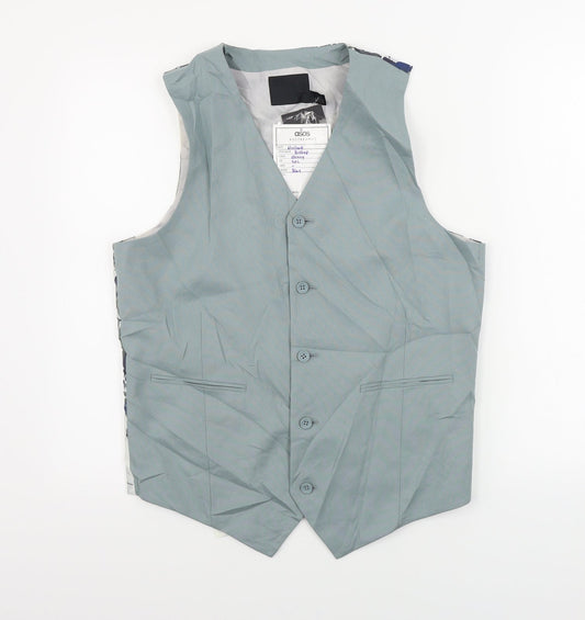 Mens UK Size 40 ASOS Regular Grey Suit Jacket