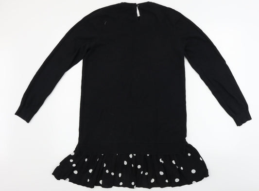 Womens UK Size 10 NEXT Black Pullover Jumper