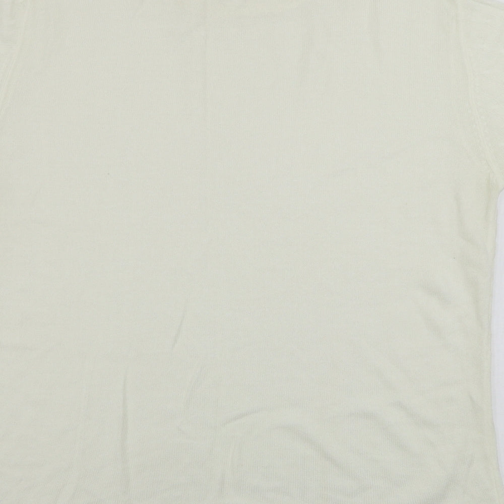 Womens UK Size L paramour Beige Pullover Jumper