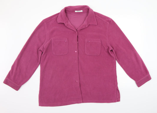 Womens UK Size 2XL M&Co Pink Jacket