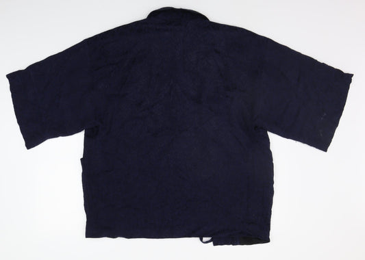 Womens UK Size 6 Topshop Blue Cardigan Jumper