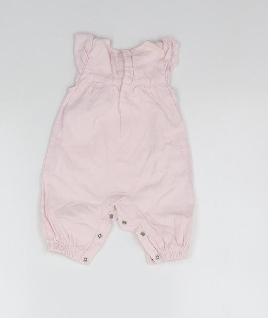 F&F Baby Pink Babygrow One-Piece Size 0-3 Months