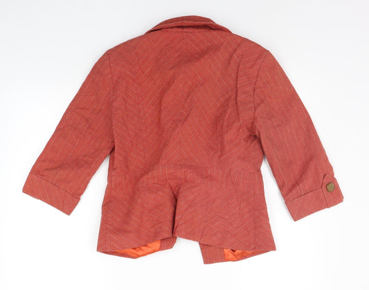 Per Una Womens Orange   Jacket Suit Jacket Size 10