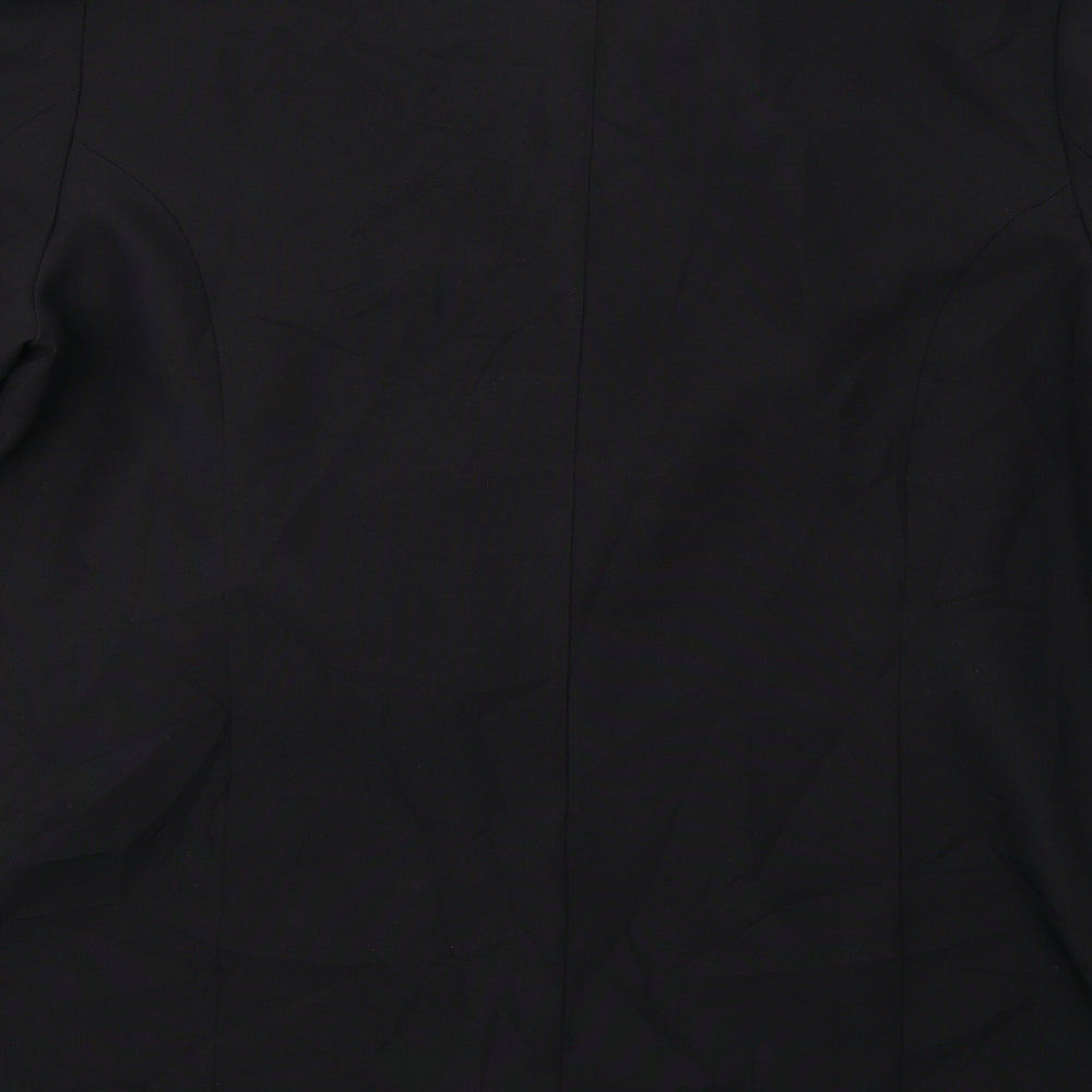 Womens UK Size 20 Preworn Black Jacket