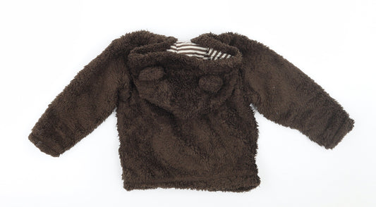 Marks and Spencer Baby Brown Jacket Coatigan Size 18-24 Months