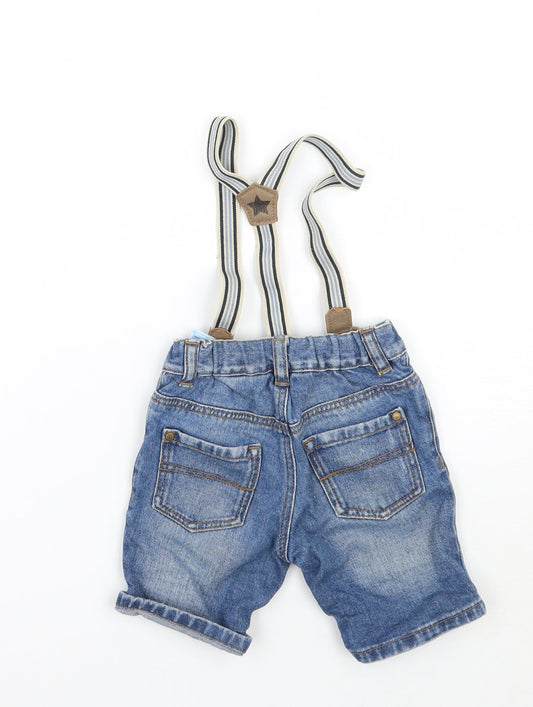 H&M Boys Blue Capri Jeans Size 6-9 Months