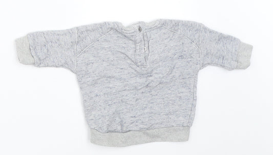 NEXT Boys Grey Pullover Jumper Size 0-3 Months