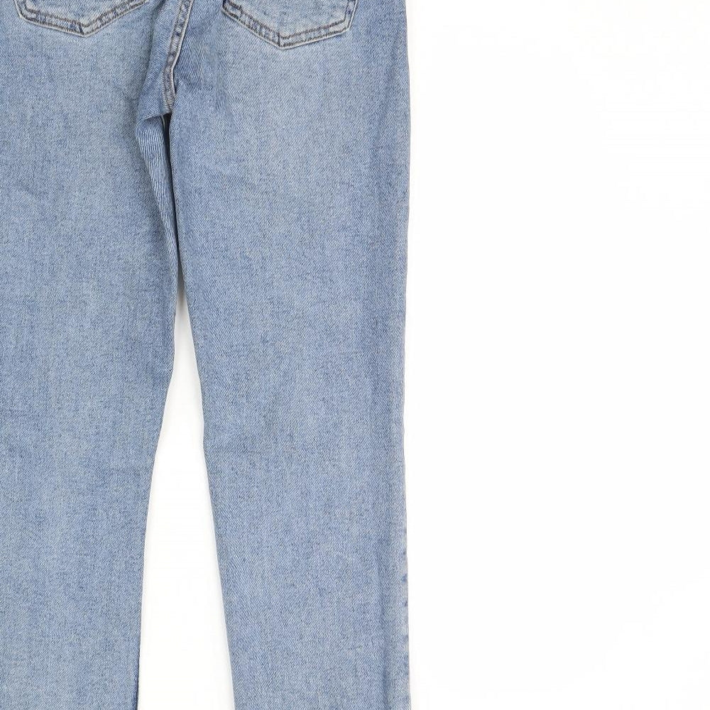 Denim & Co. Womens Blue Denim Skinny Jeans Size 6 L28 in